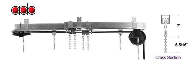 SILENT STEEL® 283N Curtain Track