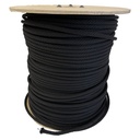 1/4" (#8) Black Cotton Bell Cord.