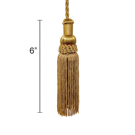 [104497] 6" Gold Tassel