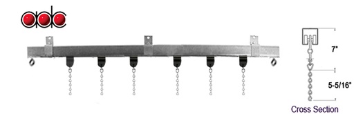 [104506] SILENT STEEL® 284 Curtain Track