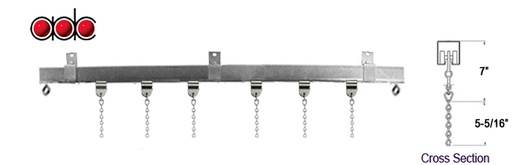 [104507] SILENT STEEL® 284N Curtain Track