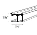 Kirsch 94001 Curtain Track Channel