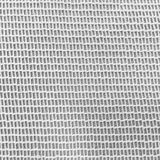 White Sharkstooth Scrim Cotton - FR