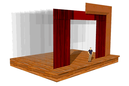 Proscenium Curtains | S&K Theatrical Draperies