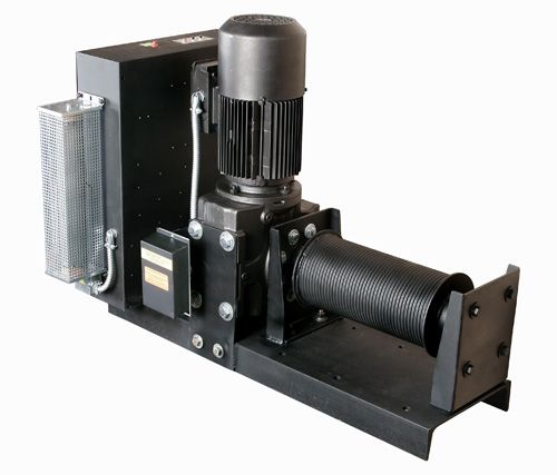 9507TV HERCULES® lift curtain machine. 5 H.P.