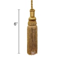 6" Gold Tassel