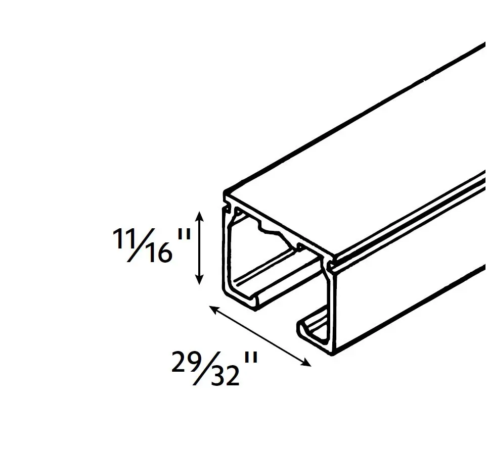 Kirsch 9600 Track Channel