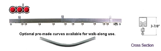 [104353] BESTEEL® 173 Curtain Track