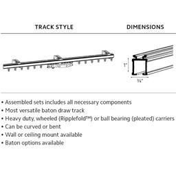 Architrac® Series 94003 Curtain Track