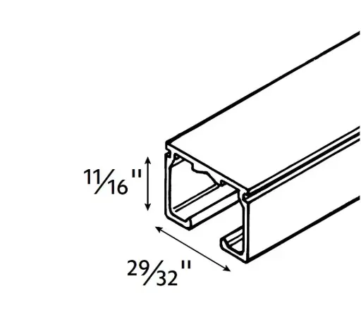 Kirsch 9600 Track Channel