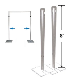 Set Fixed Standard Upright 8'
